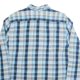 LEVI'S Mens Shirt Blue Check Long Sleeve L