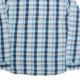LEVI'S Mens Shirt Blue Check Long Sleeve L