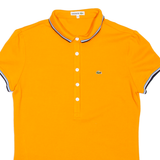 LACOSTE Womens Polo Shirt Orange M
