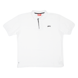 SLAZENGER Mens Polo Shirt White L