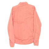 NAPAPIJRI Mens Plain Shirt Orange Long Sleeve S