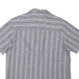 ANTONY Mens Shirt Grey Striped L