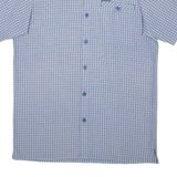 COLUMBIA Womens Shirt Blue Check XL