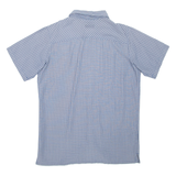 COLUMBIA Womens Shirt Blue Check XL