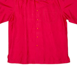 GUY Mens Plain Shirt Red XL