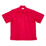 GUY Mens Plain Shirt Red XL