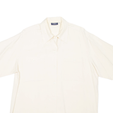 VIVACE Womens Plain Shirt Beige 2XL