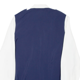 SIXTHSENSE Womens Shirt Blue Crazy Pattern Long Sleeve UK 16