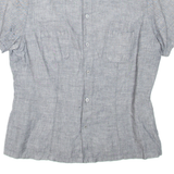 TEDDY'S Womens Plain Shirt Grey L