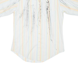 Mens Shirt Blue Striped M