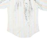 Mens Shirt Blue Striped M