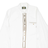 Mens Shirt White Long Sleeve L