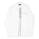 Mens Shirt White Long Sleeve L