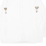 Mens Shirt White Long Sleeve L