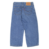 LEVI'S BIG E Womens Jeans Blue Loose Straight W30 L22