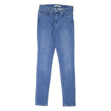 LEVI'S Slimming Womens Jeans Blue Slim Skinny W27 L32