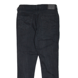 LEVI'S 711 Womens Jeans Black Slim Skinny W29 L26