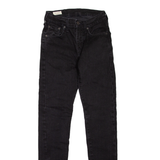 LEVI'S Taper BIG E Womens Jeans Black Slim Skinny W24 L32