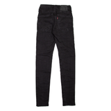 LEVI'S Taper BIG E Womens Jeans Black Slim Skinny W24 L32