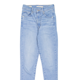 LEVI'S Mile High BIG E Womens Jeans Blue Slim Skinny Stone Wash W26 L28