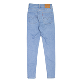 LEVI'S Mile High BIG E Womens Jeans Blue Slim Skinny Stone Wash W26 L28