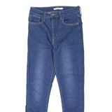 LEVI'S Mile High Womens Jeans Blue Slim Skinny Stone Wash W27 L28