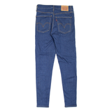 LEVI'S Mile High Womens Jeans Blue Slim Skinny Stone Wash W27 L28