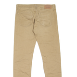 LEVI'S Denizen 208 Mens Jeans Beige Slim Skinny W32 L34