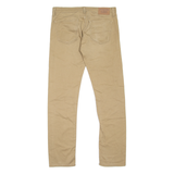 LEVI'S Denizen 208 Mens Jeans Beige Slim Skinny W32 L34