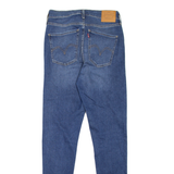 LEVI'S Mile High BIG E Distressed Womens Jeans Blue Slim Skinny W28 L30