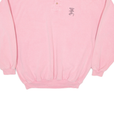 WEK Norfolk Tug Company Womens Sweatshirt Pink Collared USA 2XL