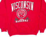 GALT SAND Wisconsin Badgers Mens Sweatshirt Red USA L