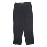 LEE COOPER Chino Mens Trousers Black Regular Straight W30 L32