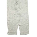 Pleated Chino Womens Trousers Silver Relaxed Tapered 90s W26 L26