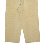 FREY Chino Womens Trousers Beige Regular Straight 90s Linen W30 L25