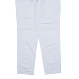 GATE Pleated Chino Womens Trousers Blue Relaxed Tapered W26 L30