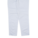 GATE Pleated Chino Womens Trousers Blue Relaxed Tapered W26 L30