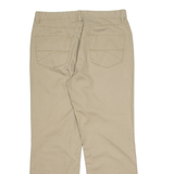 TOMMY HILFIGER Mens Trousers Beige Relaxed Straight W36 L32