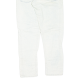 LEVI'S Distressed Made And Crafted Womens Jeans White Slim Straight W26 L28