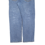 LEVI'S Signature Womens Jeans Blue Regular Straight Stone Wash W38 L30