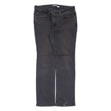LEVI'S Superlow Womens Jeans Black Slim Bootcut Charcoal Wash W30 L30