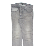 LEVI'S Levi's Line 8 Womens Jeans Grey Slim Skinny Stone Wash W32 L32