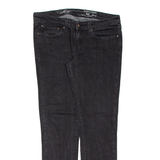 LEVI'S Slight Curve Womens Jeans Black Slim Straight W30 L30