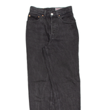 LEVI'S 901 Womens Jeans Black Regular Tapered W26 L30