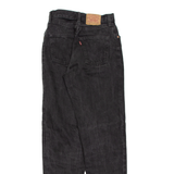 LEVI'S 901 Womens Jeans Black Regular Tapered W26 L30