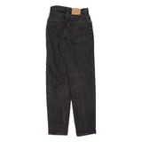 LEVI'S 901 Womens Jeans Black Regular Tapered W26 L30