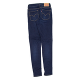 LEVI'S 711 Womens Jeans Blue Slim Skinny Stone Wash W26 L32