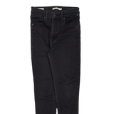 LEVI'S Mile High BIG E Womens Jeans Black Slim Skinny W28 L28
