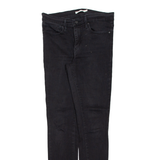 LEVI'S Womens Jeans Black Slim Skinny W30 L32