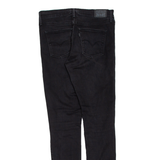 LEVI'S Womens Jeans Black Slim Skinny W30 L32